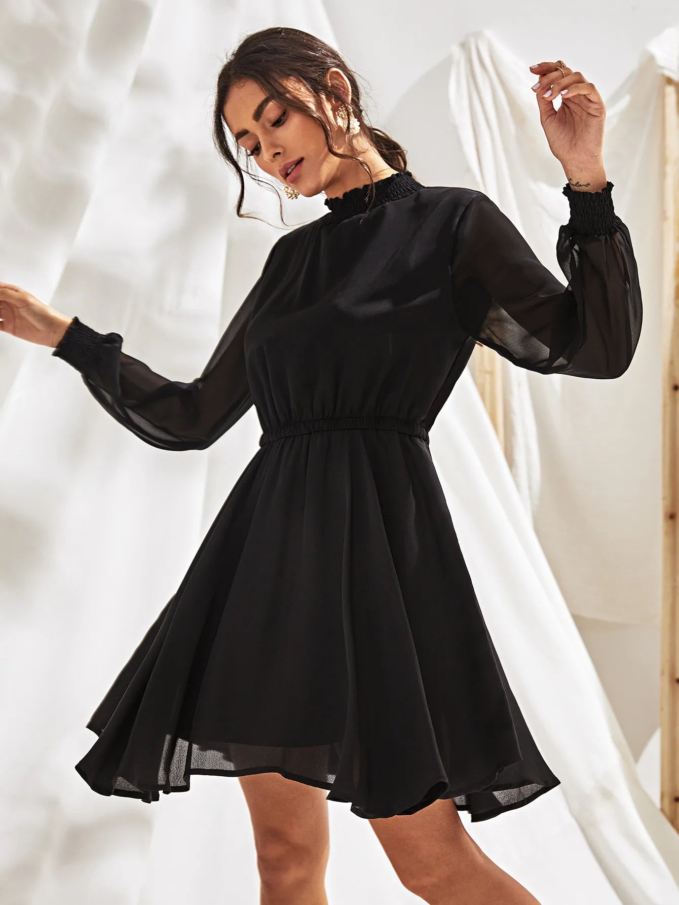 CAIRA A-Line Mini Dress