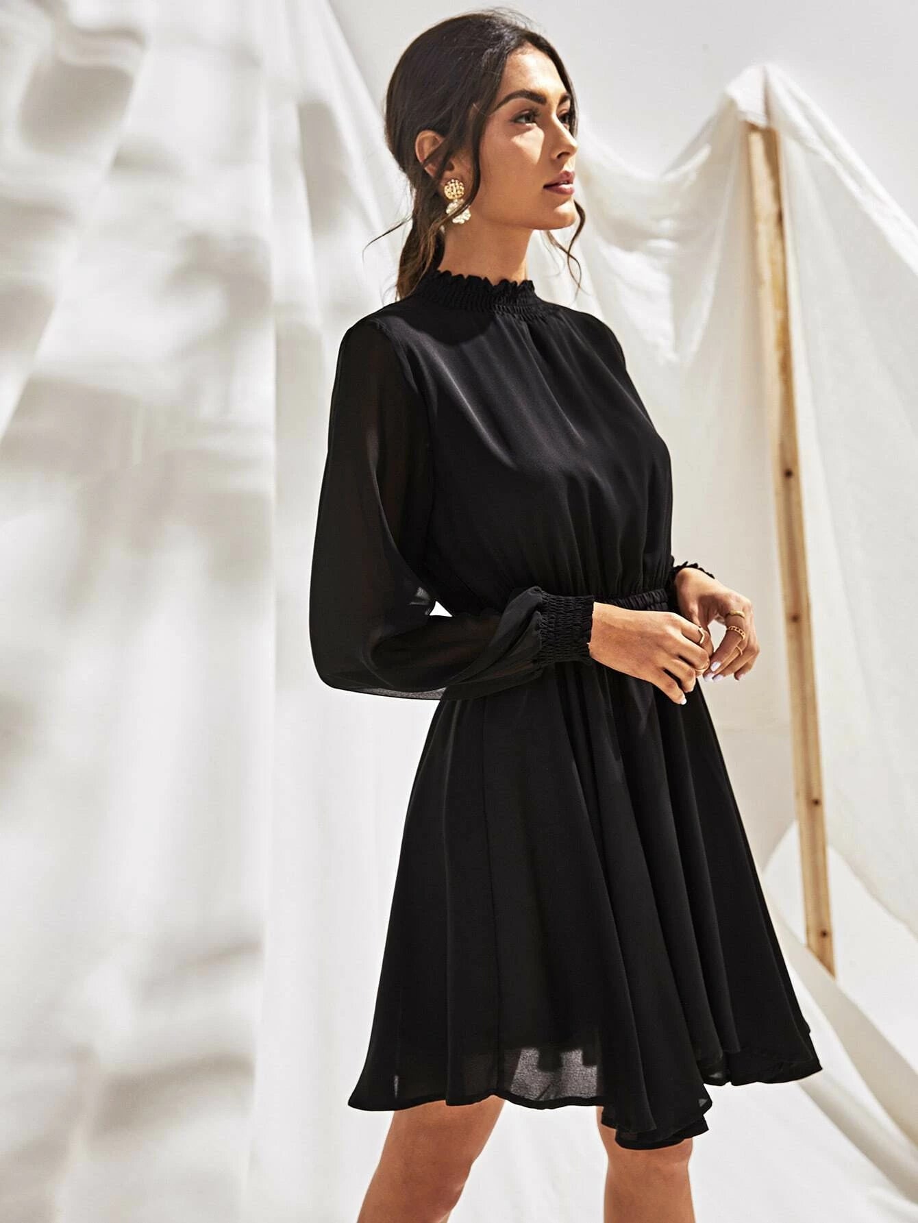 CAIRA A-Line Mini Dress
