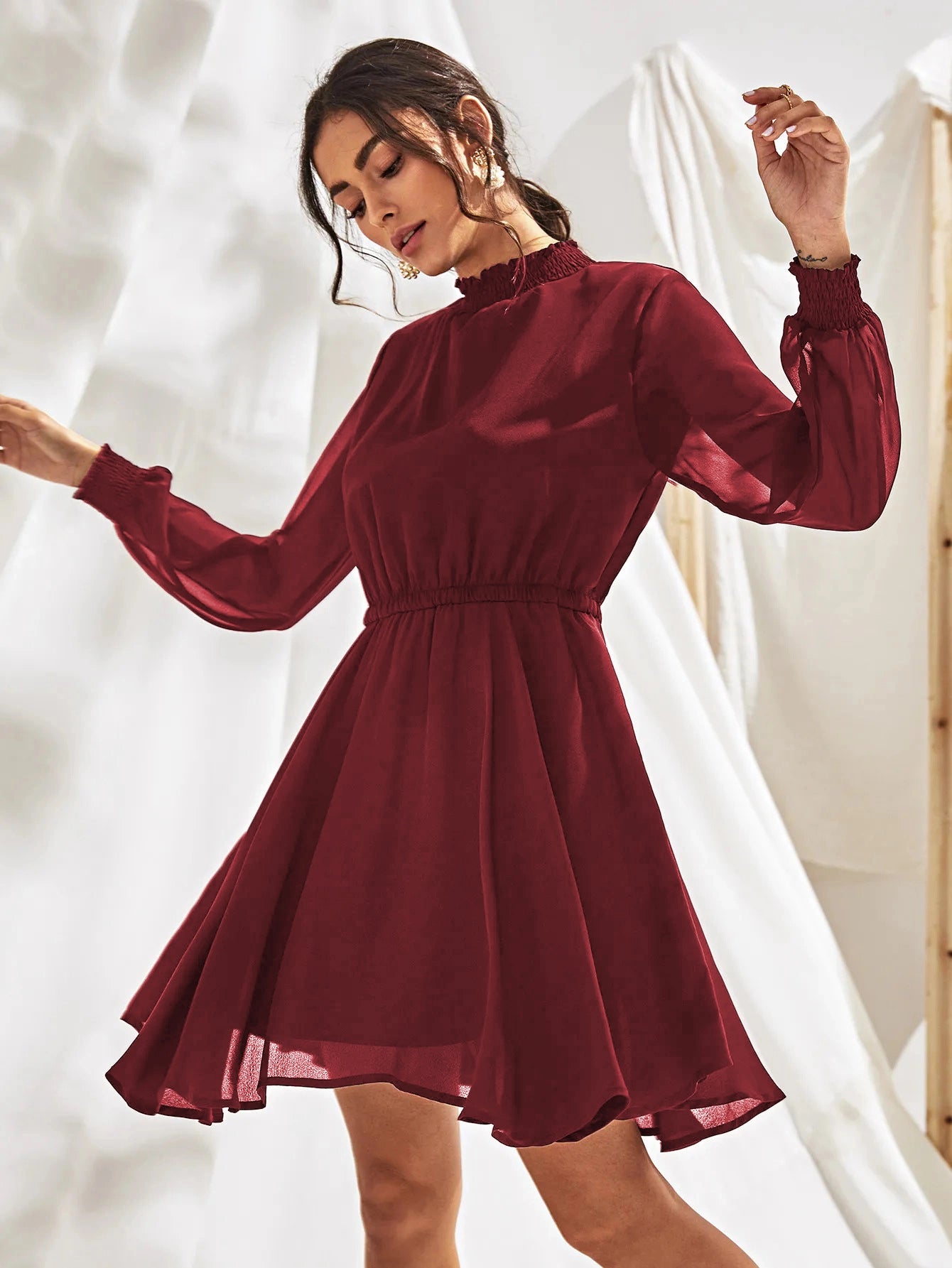 CAIRA A-Line Mini Dress