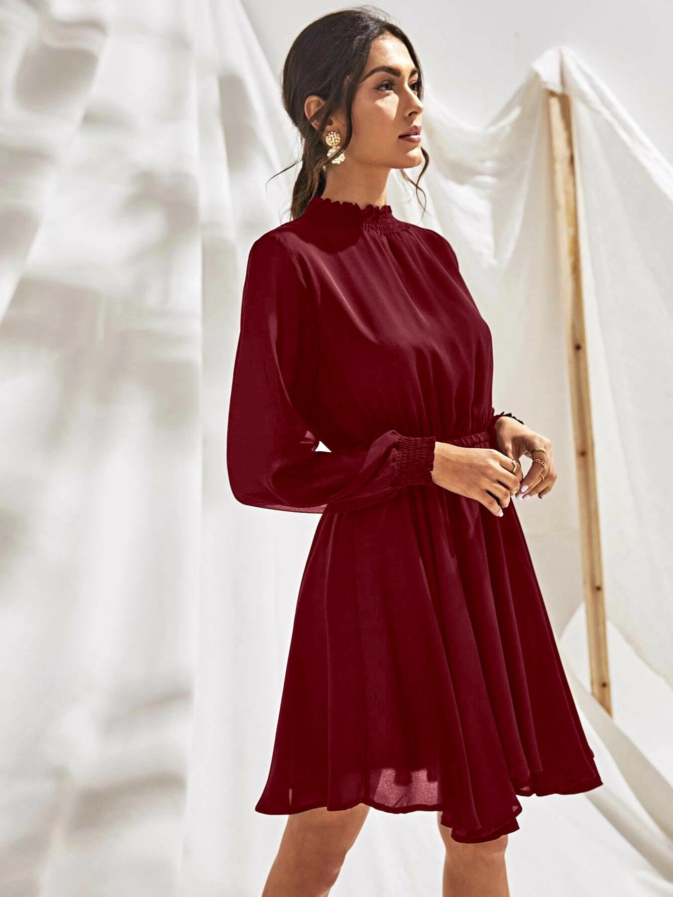 CAIRA A-Line Mini Dress