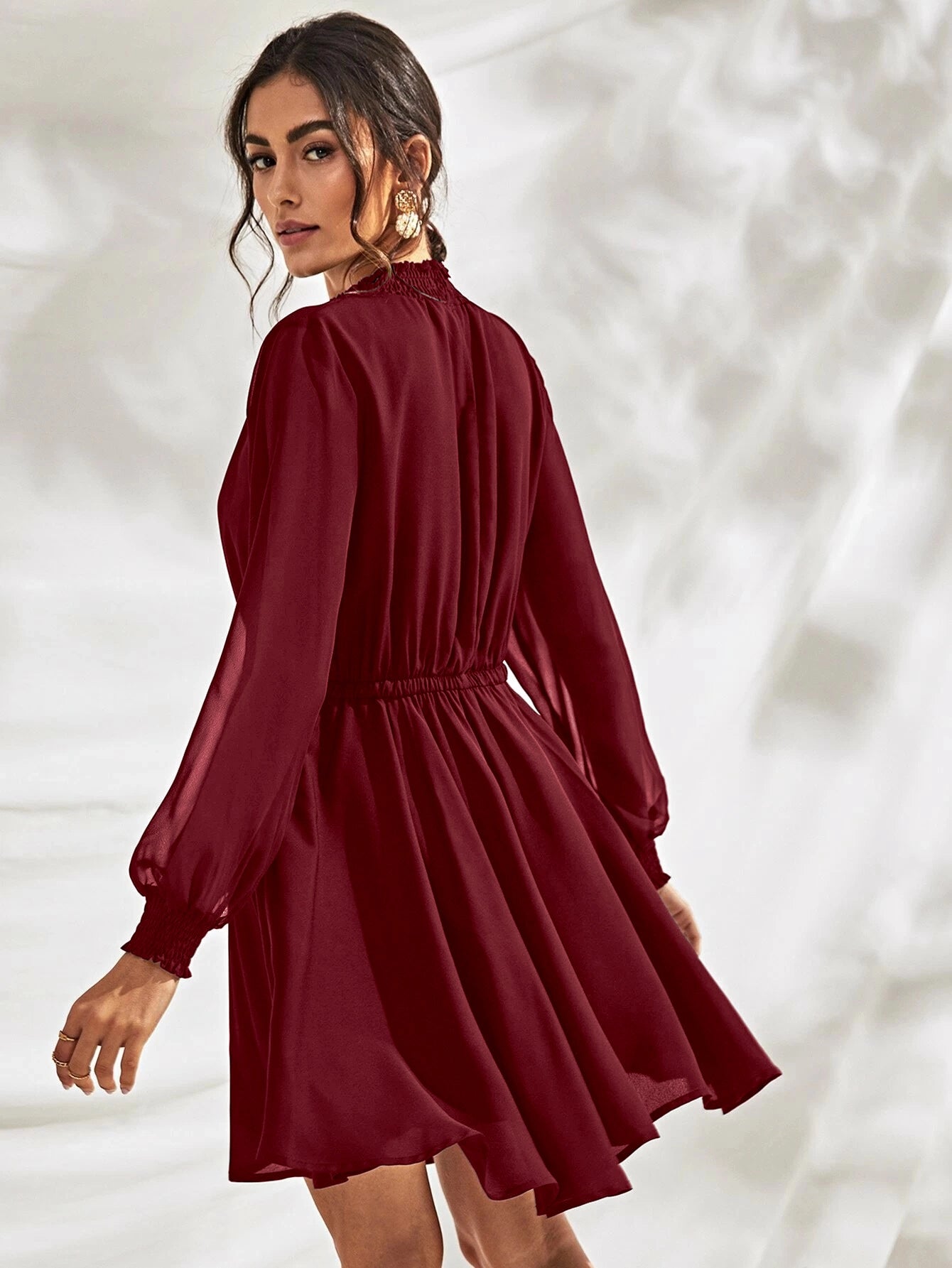 CAIRA A-Line Mini Dress