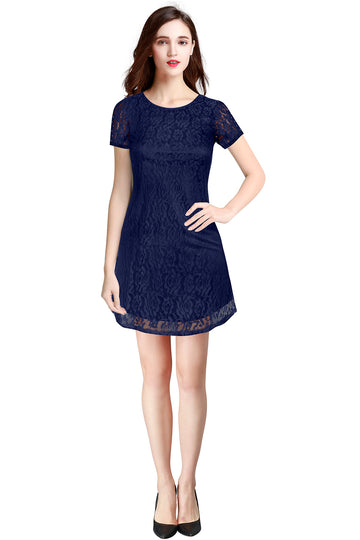 lace mini dress