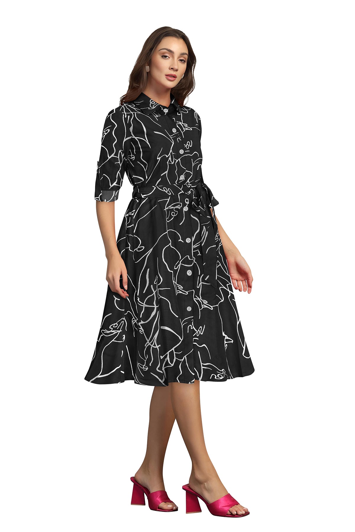 Vintage Floral Dress