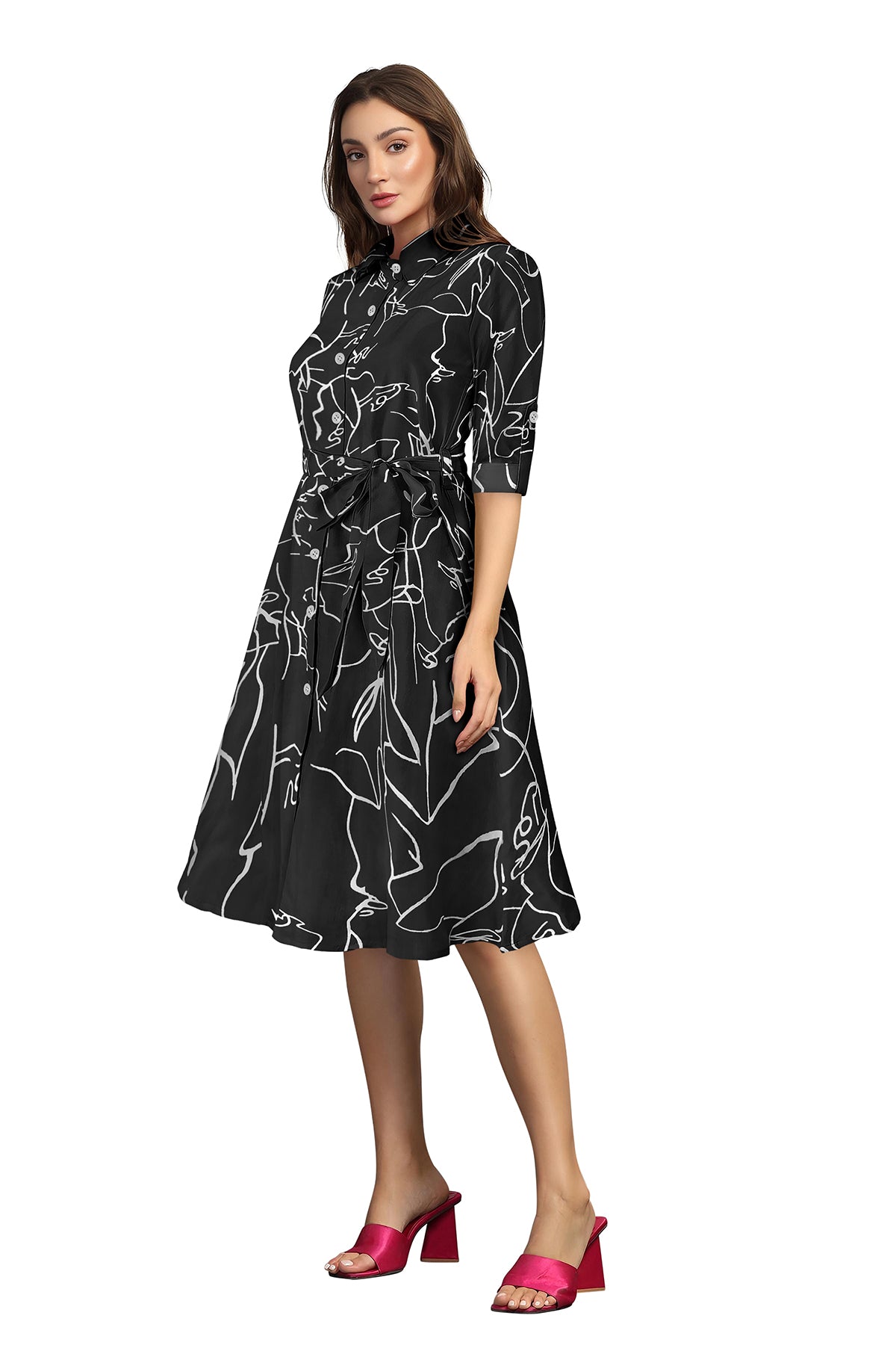 Vintage Floral Dress