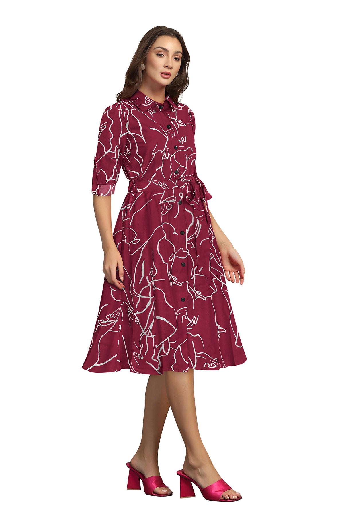 Vintage Floral Dress