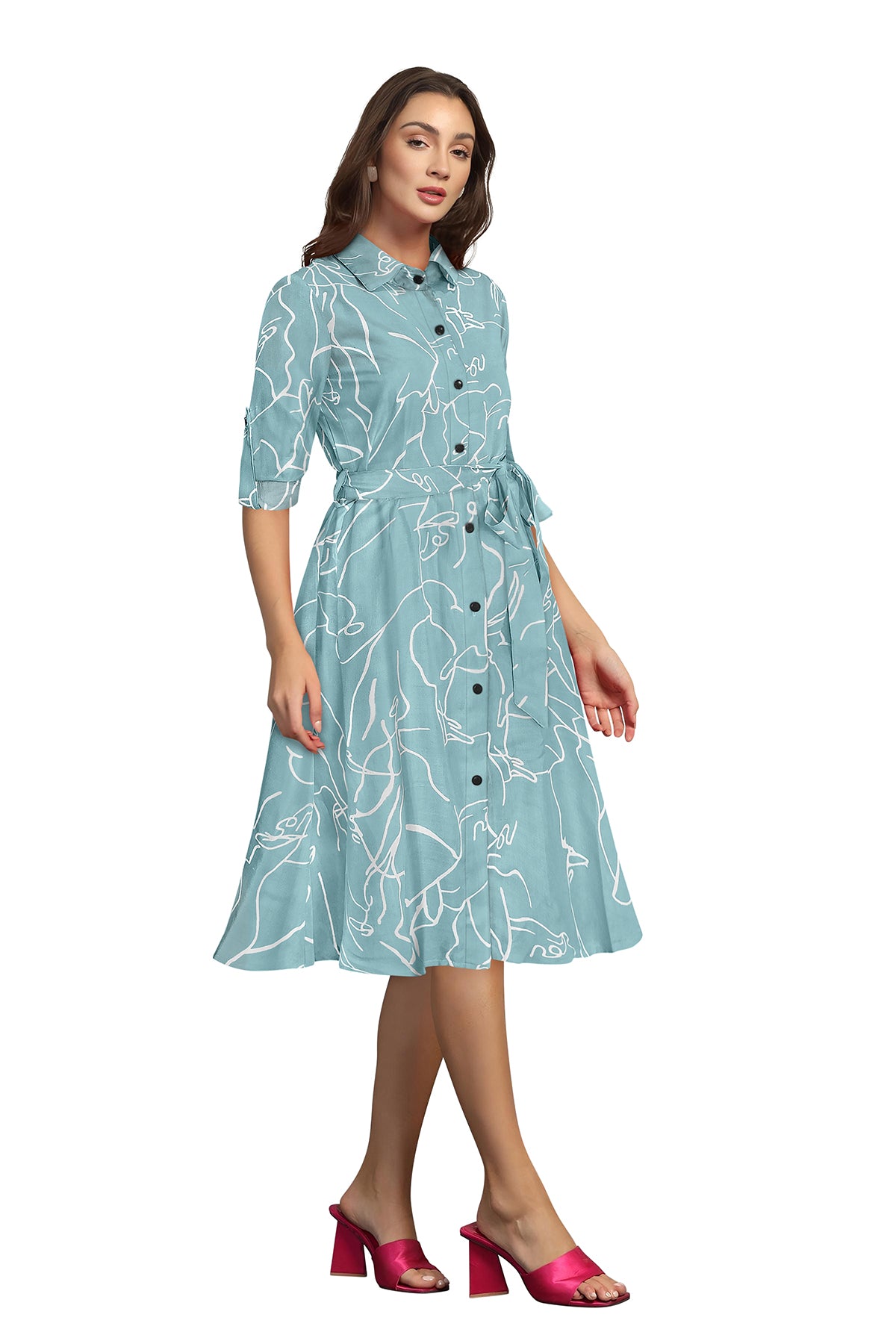 Vintage Floral Dress