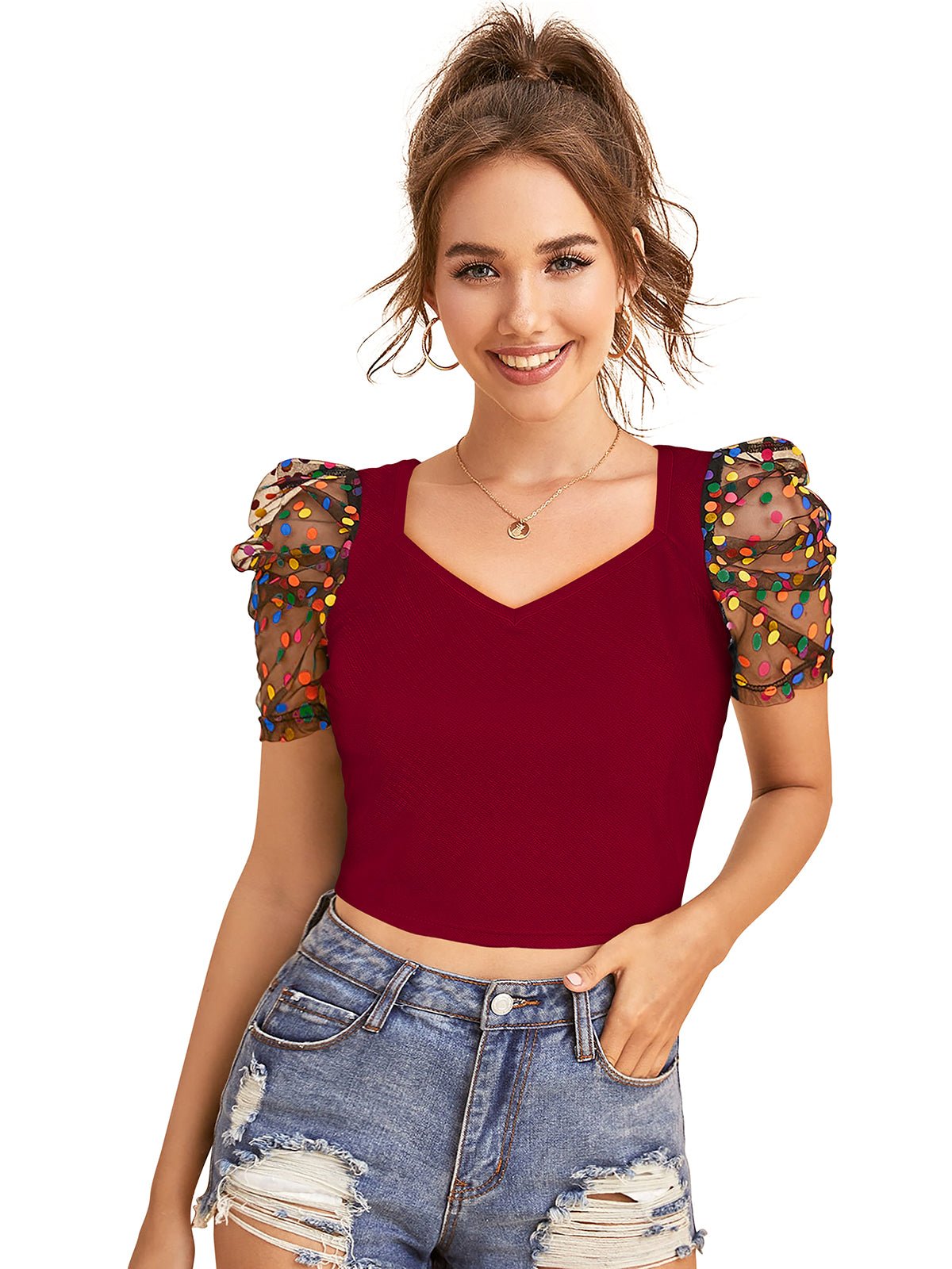 Stylish Ruffle Top