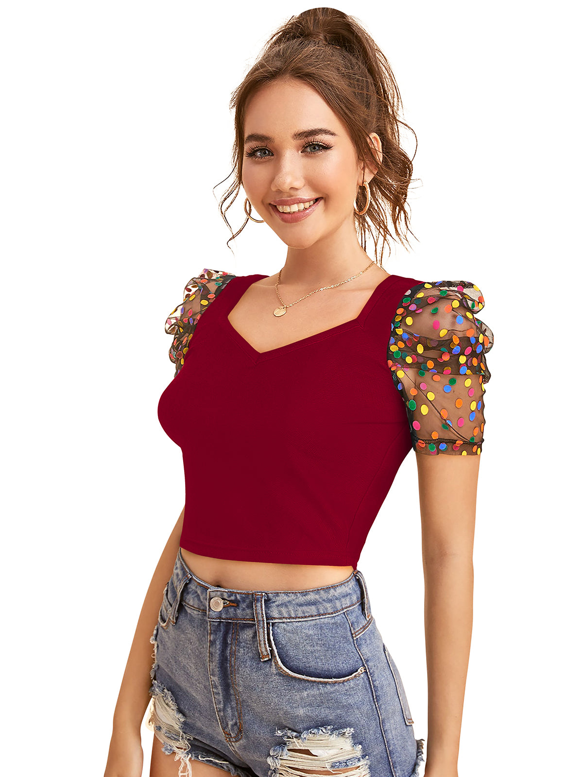Stylish Ruffle Top