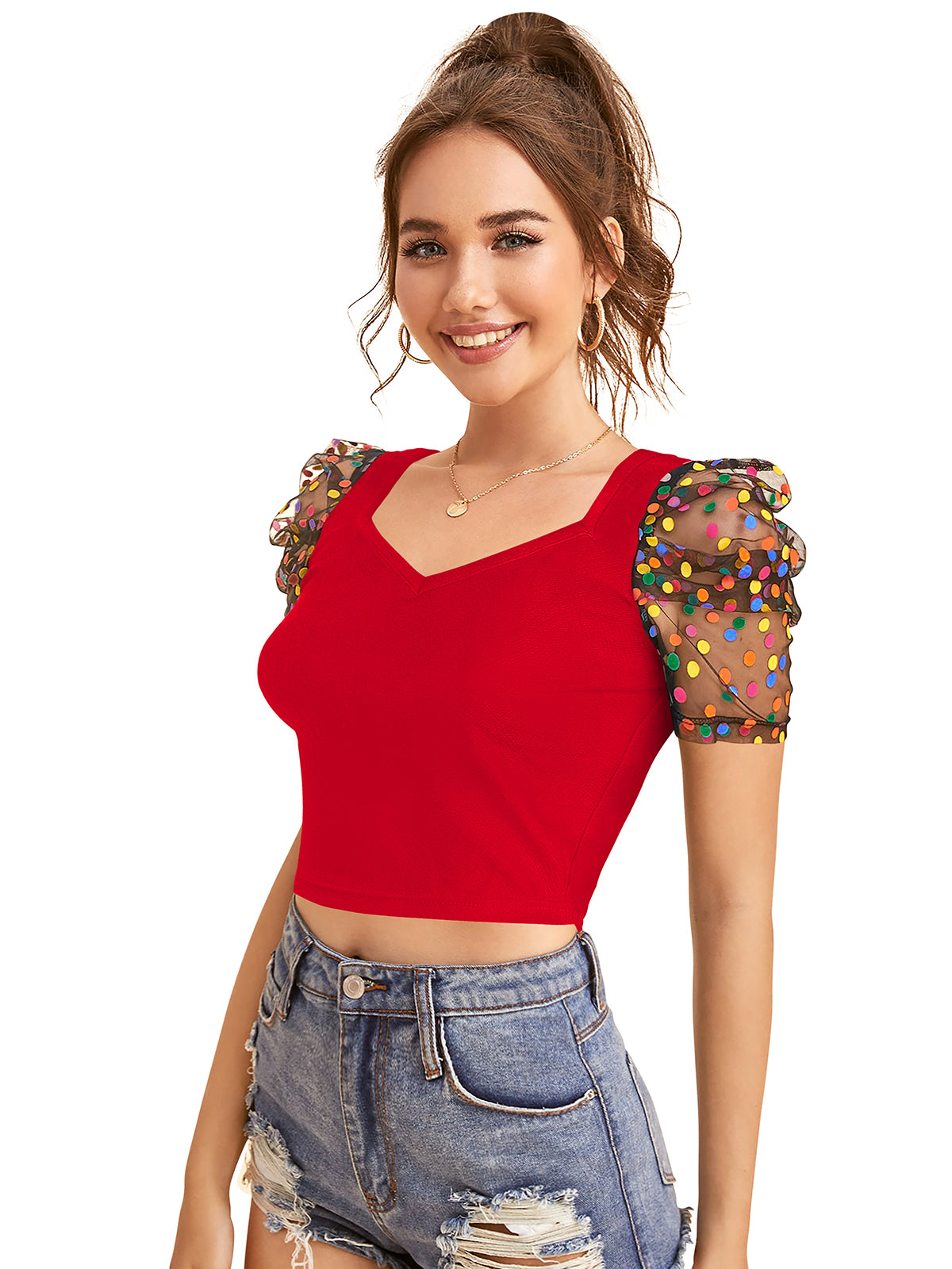 Stylish Ruffle Top