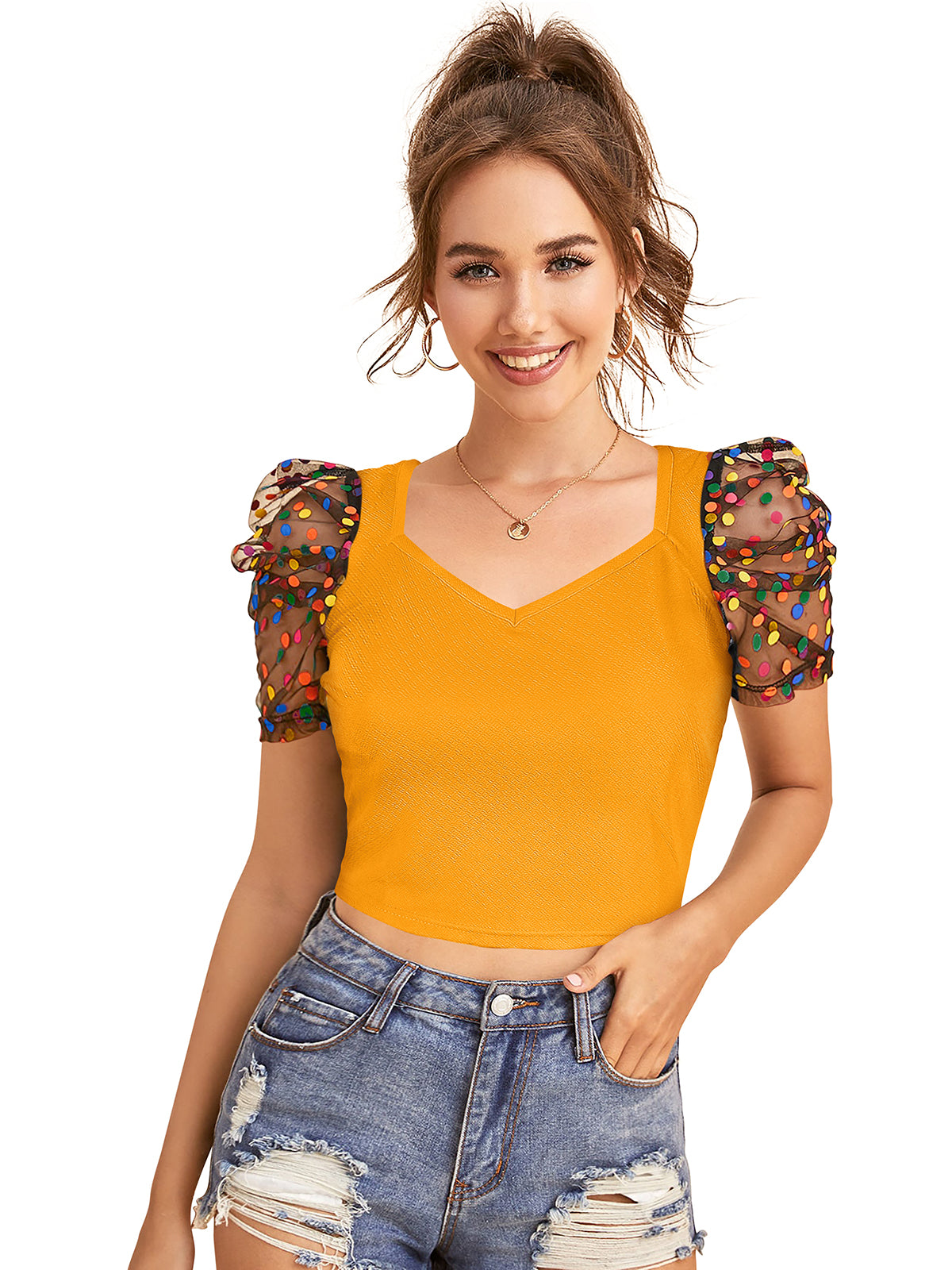 Stylish Ruffle Top