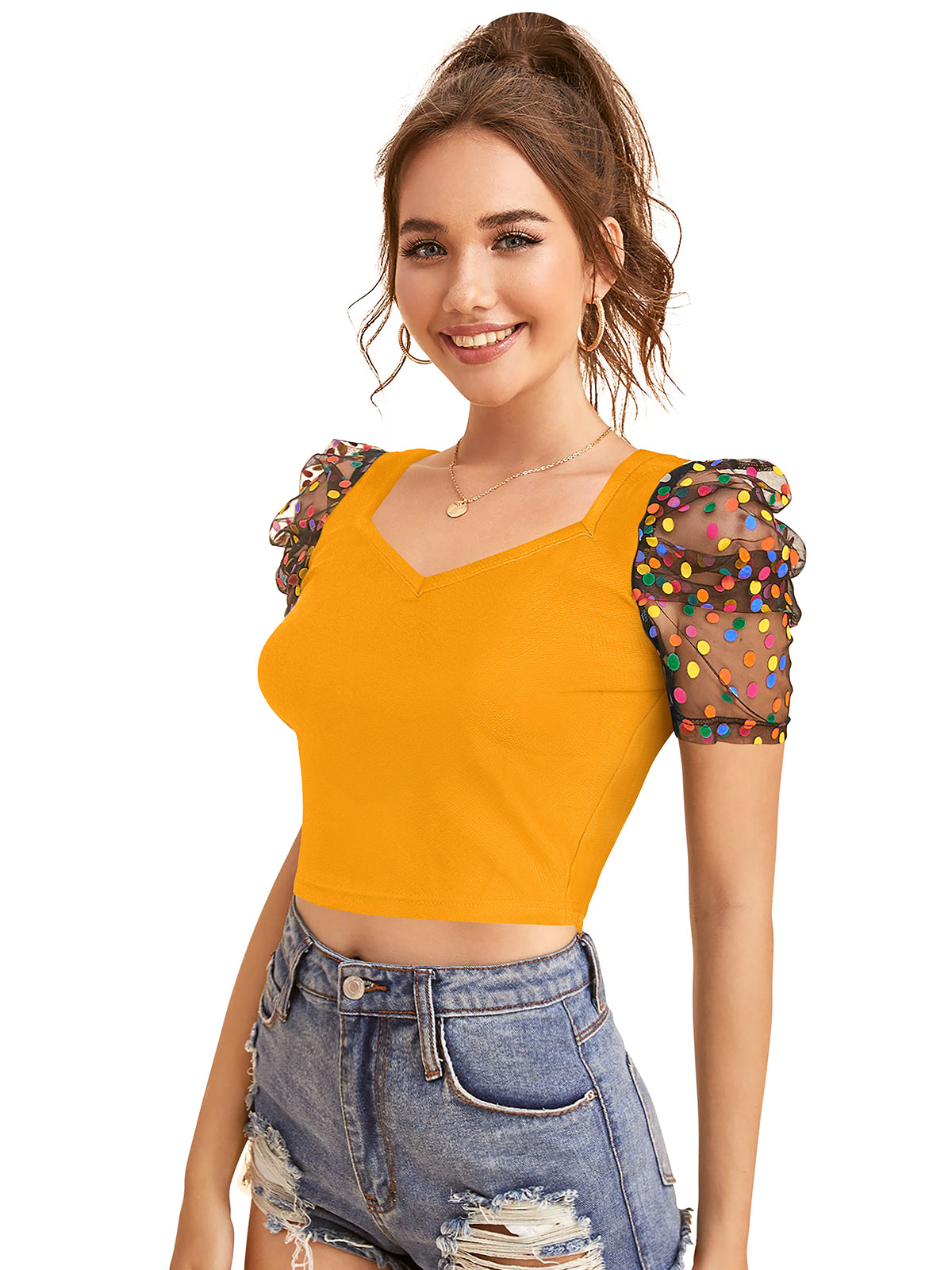 Stylish Ruffle Top
