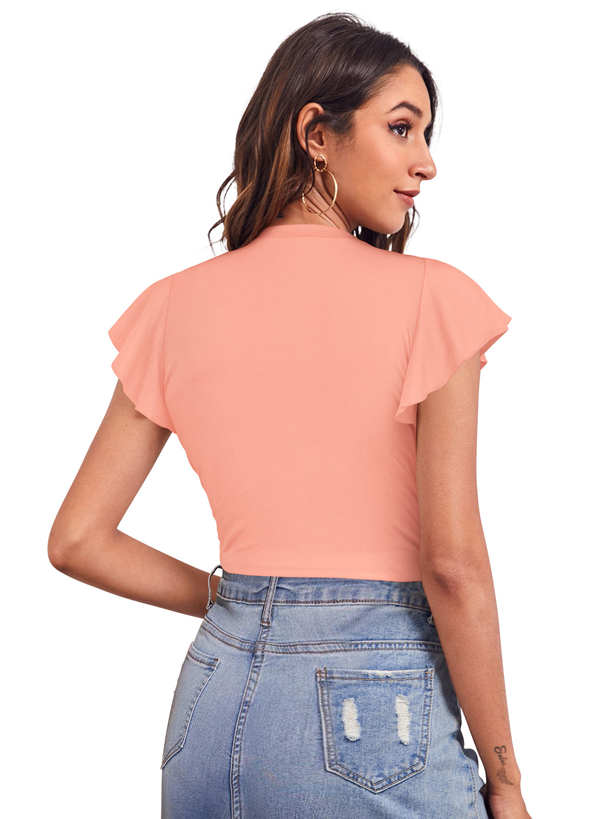 Trendy Asymmetric Hem Top